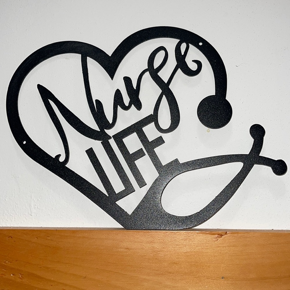Nurse Life Plaque